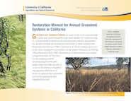 Restoration Manual for Annual Grassland Systems in California (PRINT)