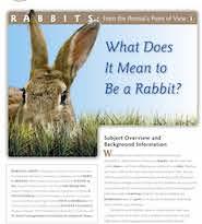 Rabbits - From the Animal's Point of View, 1: What Does It Mean to Be a Rabbit?