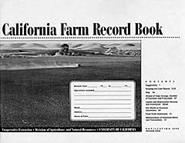 California Farm Record Book