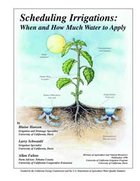 Scheduling Irrigations: When and How Much Water to Apply