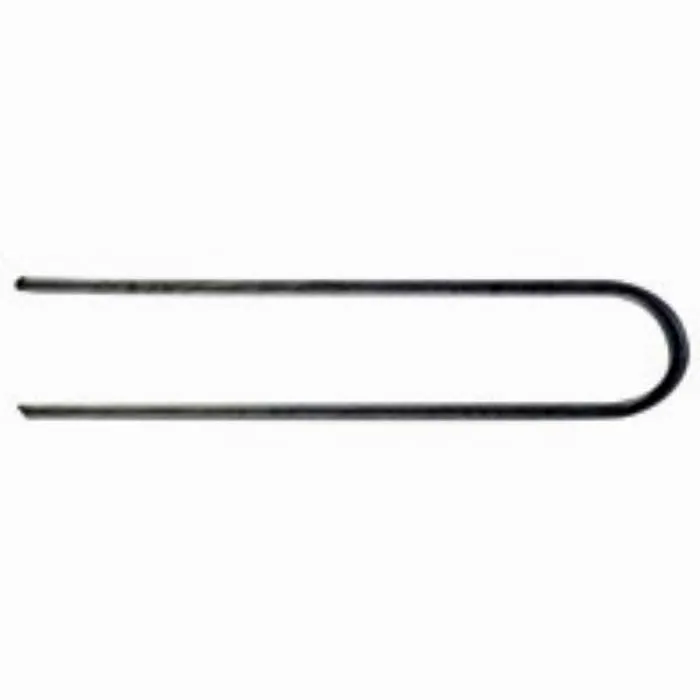 Irrigation line staple.