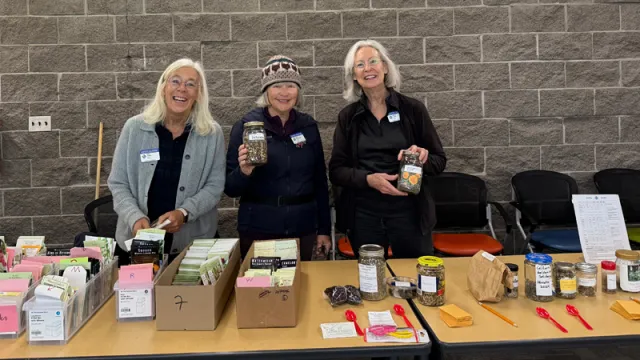 Three UC Marin Master Gardeners on National Seed Swap Day