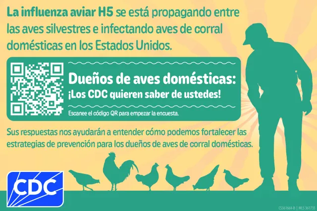 2025 CDC survey for backyard flock owners in Spanish