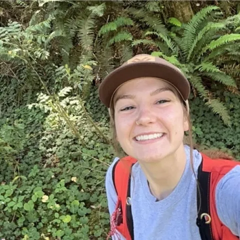 "Studying forestry is special. You get the outdoors as your classroom, and see so many different terrains." Credit: Nikki M.