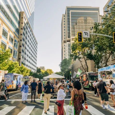 Food trucks in Sacramento