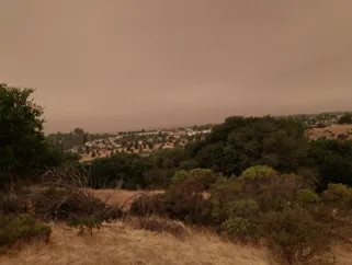 2- Wildfire Skies Over San Leandro