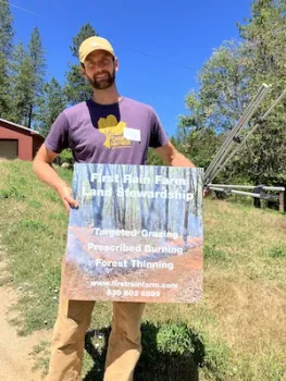 First Rain Farm owner Tim Van Wagner