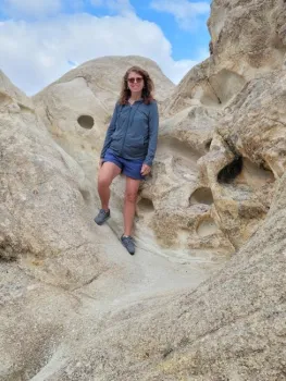Woodward-Lopez hiking in Cappadocia, Turkey